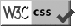 validazione del W3C per i fogli di stile a cascata CSS